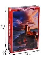 Пазл Castorland 500 эл. 47*33см. Маяк Франция B-52530