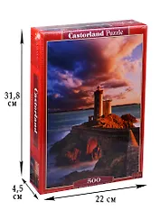 Пазл Castorland 500 эл. 47*33см. Маяк Франция B-52530