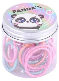Набор резинок для волос "Pandas beauty", 30 шт
