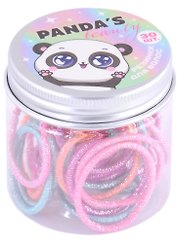 Набор резинок для волос "Pandas beauty", 30 шт