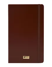 Книга для записей А5- 70л кл. "Universal" коричневая, инт.переплет, Schiller