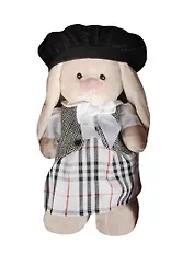 Мягкая игрушка Зайка Ми Оксфорд девочка (25см) (StS-080)