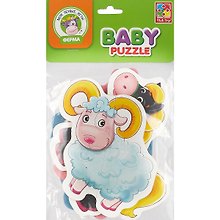 Мягкий пазл «Ферма», Vladi Toys
