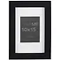 Фоторамка «Gloria black», чёрная, 10 х 15 см - 0