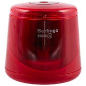 Точилка электрическая 1 отверстие, пластик, Berlingo, в ассортименте - 0
