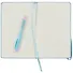 Книга для записей А5 96л лин. "Joy Book. Весеннее небо" иск.кожа, тв.переплет, ляссе, резинка, инд.уп. - 2