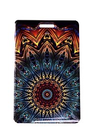 Сувенир, Чехол для карточек Мандала синяя (ДК2017-091) 10х6,5х0,1см (блистер)