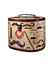 Декоративная шкатулка МДФ Усы (33936) (30,5х22х23)