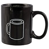 Кружка-хамелеон Hot mug (330мл) (керамика) - 2