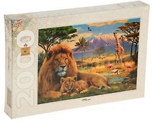 Пазл Серия Art Collection Лев Step puzzle 2000 эл. 96*68см.