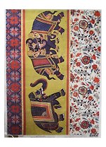 Рисовая бумага для декупажа Craft Premier Индийские слоны (CP08516) (28,2х38,4см) (25г/м) (упаковка) (Астра Севен)