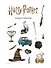 Комплект. Набор по Гарри Поттеру. Экспекто патронум! (Блокнот+стикеры+значки) - 2