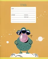 Тетрадь в клетку Listoff, "Яркий стиль (Эксклюзив)", 12 листов, в ассортименте