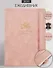 Ежедневник дат. 2026г. А5 176л 140x200 мм "Grace" розовый, иск. кожа, тв.переплет, тисн.фольгой, резинка, скругл.углы - 0