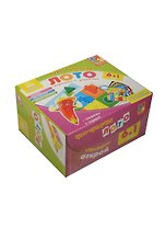 НИ Лото (6 в 1) (3+) (VТ4207-18) (24 фигуры 8 карт. Инстр.) (Vladi Toys) (коробка)