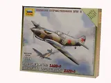 Сборная модель Советский истребитель ЛаГГ-3, 6118, ЗВЕЗДА
