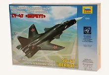 Сборная модель ЗВЕЗДА, Самолет, Су-47, Беркут, 1:72