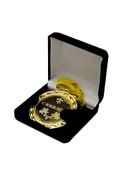 Медаль С Юбилеем (в бархатном футляре) (d70мм)