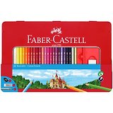 Карандаши цветные Faber-Castell, 48 цветов с ластиком и точилкой