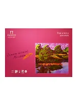 Планшет для акрила А3 12л "Малиновое утро", 300г/м2, Гознак