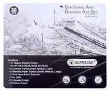 Набор для скетчинга 22пр ACMELIAE , мет.кор.