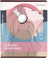 Тетрадь в клетку Academy Style, "Нравлюсь себе", 48 листов