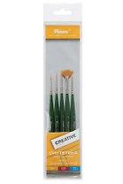 Кисть Набор Pinax/Пинакс creative line синтетика д/миниатюр 5шт ассорти
