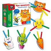 Игра с прищепками Vladi Toys Смешная компания