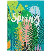 Ежедневник недат. А5 136л "Be yourself!" интегр.переплет, мат.лам, офсет