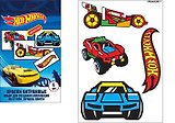 Centrum, Витражные краски Hot Wheels (контур - 1 шт. 20 мл., краски 6шт*22мл., шаблон-4 шт, п