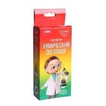 Набор для экспериментов «Химический светофор» химические опыты, Lori