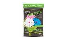 Набор для творчества, HOBBY TIME, Творим из фоамирана Букет своими руками Гвоздики