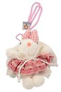 Брелок Зайчик (в розовой юбочке) (плюш) (15см) (12-10192025-D137)