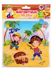 Магнитные пазлы Vladi Toys Пираты