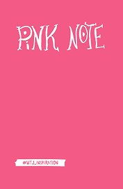 Романтичный блокнот с розовыми страницами «Pink note», 192 страницы, А5