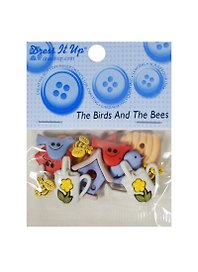 Набор пуговиц Birds Bees (5424) (упаковка)