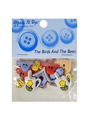 Набор пуговиц Birds Bees (5424) (упаковка)