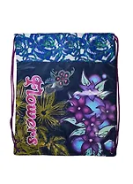 Мешок для сменной обуви "FLOWERS" 43*37см, джинса, хлопок, Centrum