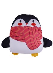 Игрушка-антистресс Пингвин с шарфом (30х25) (АН2018-32)