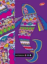 Блокнот, 80л. А6 (100*140) Рыба,Города,Щенок твердая обложка