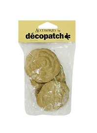 Заготовка из папье-маше «Цветочки», 4 штуки, 2 вида