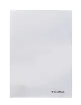 Папки-уголки А4 200мкм 20шт прозрачные, GoodMark