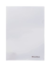 Папки-уголки А4 200мкм 20шт прозрачные, GoodMark