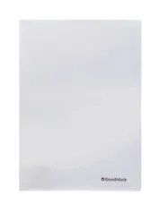 Папки-уголки А4 200мкм 20шт прозрачные, GoodMark