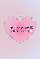 Блокнот эстетика Just be yourself (96 стр)