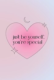 Блокнот эстетика Just be yourself (96 стр)