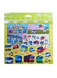 Игровой набор декоративных наклеек Машины (225х240) (3+) (упаковка)