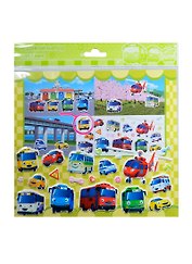 Игровой набор декоративных наклеек Машины (225х240) (3+) (упаковка)