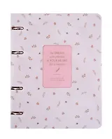 Тетрадь на кольцах в клетку Be Smart, April, 120 листов, белая