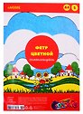 Фетр цветной самоклеящийся A4 deVENTE Яркие цвета (8040758) (5цв/5л/толщина 2мм) (упаковка) (deVente)